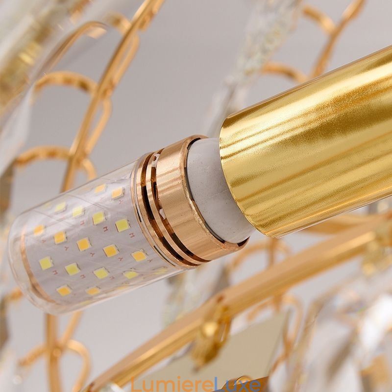 Plafonnier moderne en cristal