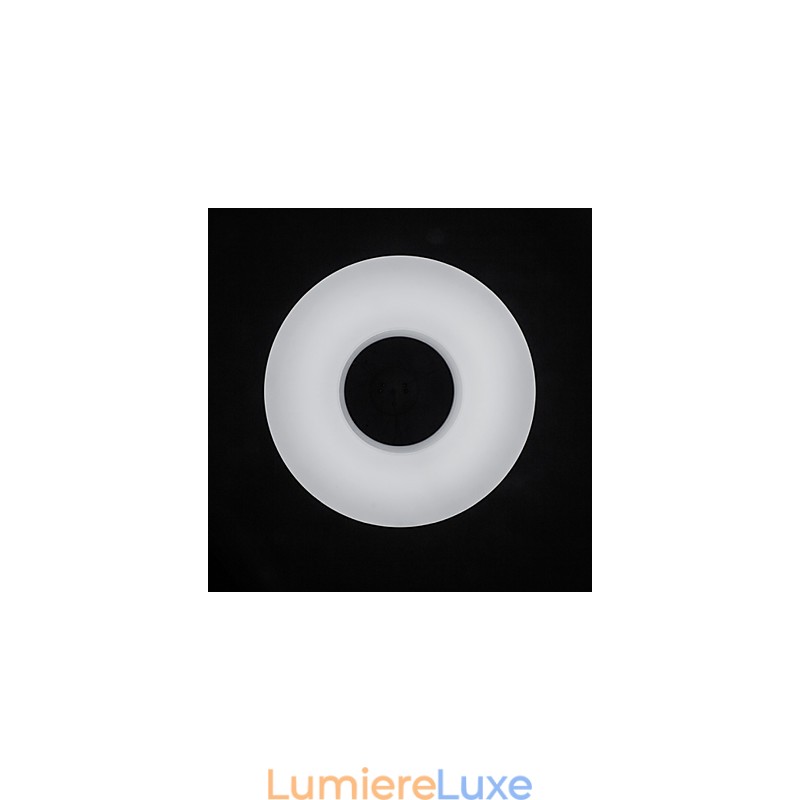 Lustre en acrylique à économie d'énergie, luminaire suspendu rond moderne