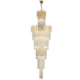 Luminaire suspendu moderne et spectaculaire pour escaliers