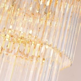 Luminaire suspendu moderne et spectaculaire pour escaliers