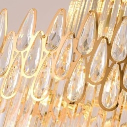 Luminaire suspendu moderne et spectaculaire pour escaliers