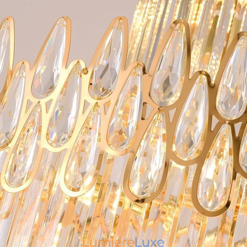 Luminaire suspendu moderne et spectaculaire pour escaliers
