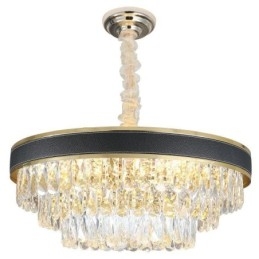 Suspension moderne en cristal, 9, 12 ou 16 lumières