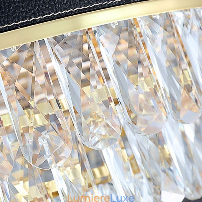 Suspension moderne en cristal, 9, 12 ou 16 lumières