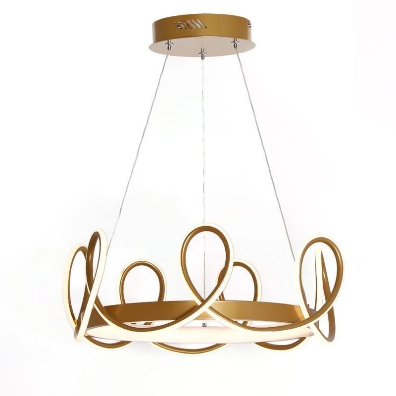 Suspension moderne Couronne Suspension Aluminium 1 Lumière