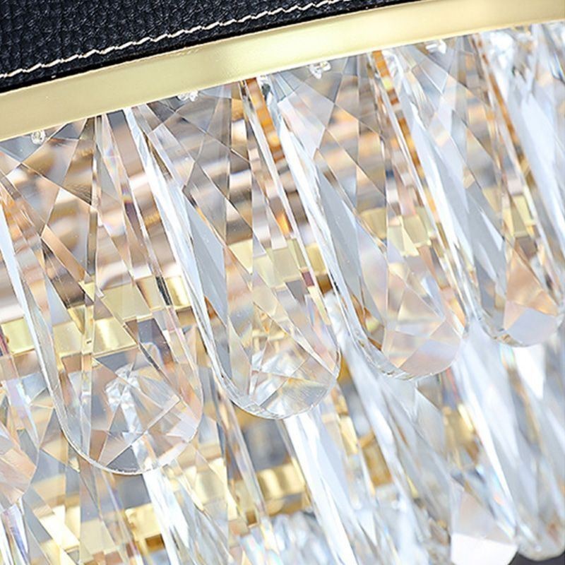 Suspension moderne en cristal, 9, 12 ou 16 lumières