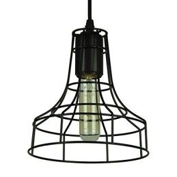 Lustre vintage de style européen pour suspension noire