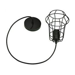 Lustre vintage élégant de style européen pour suspension noire