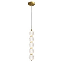 Suspension décorative en perles acryliques