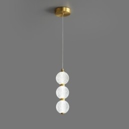 Suspension décorative en perles acryliques