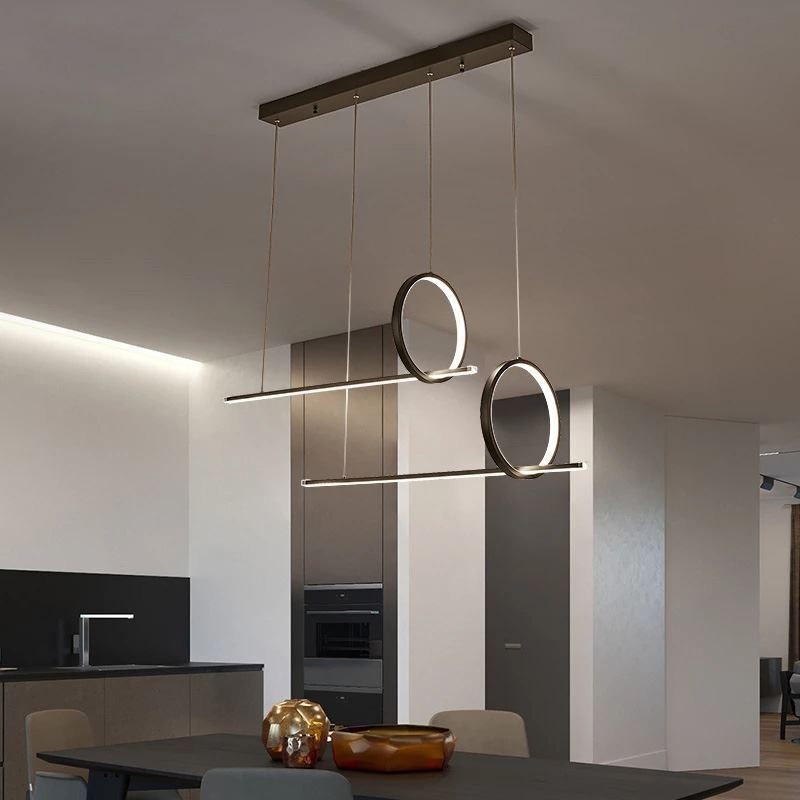 Luminaire suspendu décoratif minimaliste