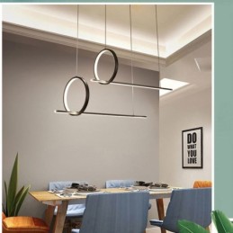 Luminaire suspendu décoratif minimaliste
