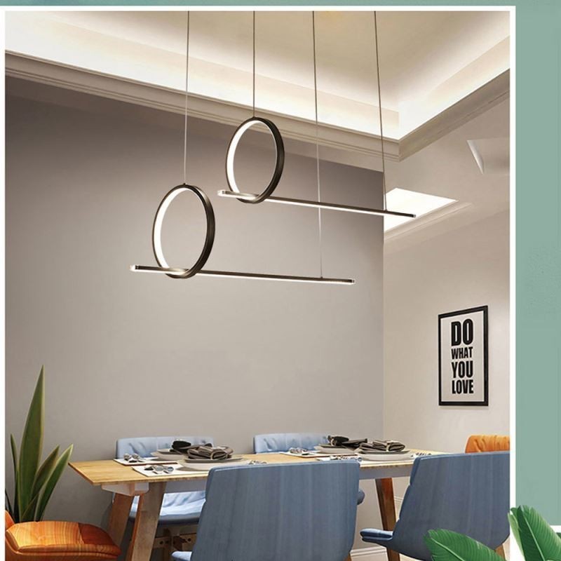 Luminaire suspendu décoratif minimaliste