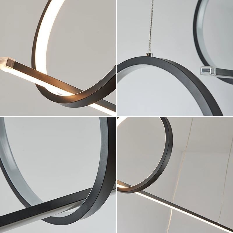 Luminaire suspendu décoratif minimaliste