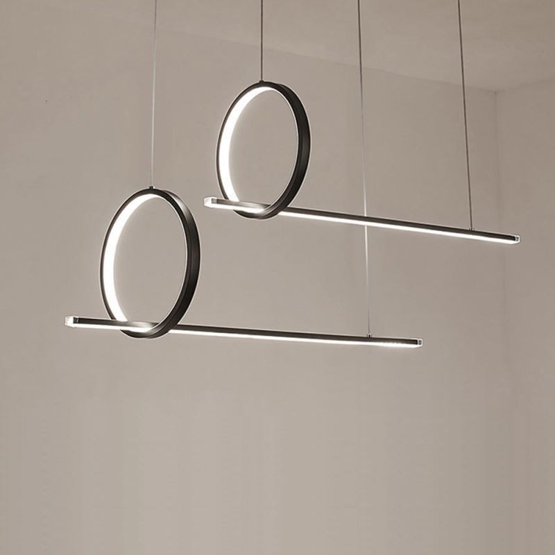 Luminaire suspendu décoratif minimaliste