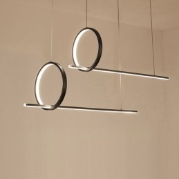 Luminaire suspendu décoratif minimaliste