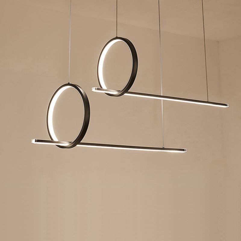 Luminaire suspendu décoratif minimaliste