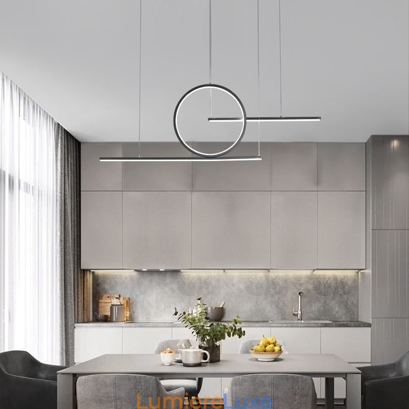 Luminaire suspendu décoratif minimaliste