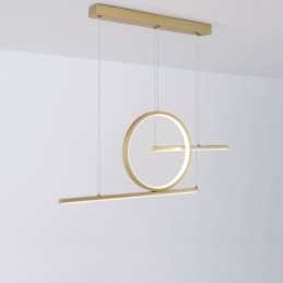 Luminaire suspendu décoratif minimaliste