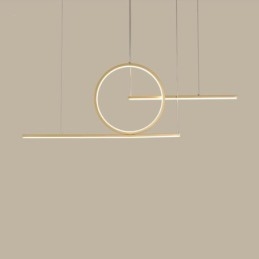 Luminaire suspendu décoratif minimaliste