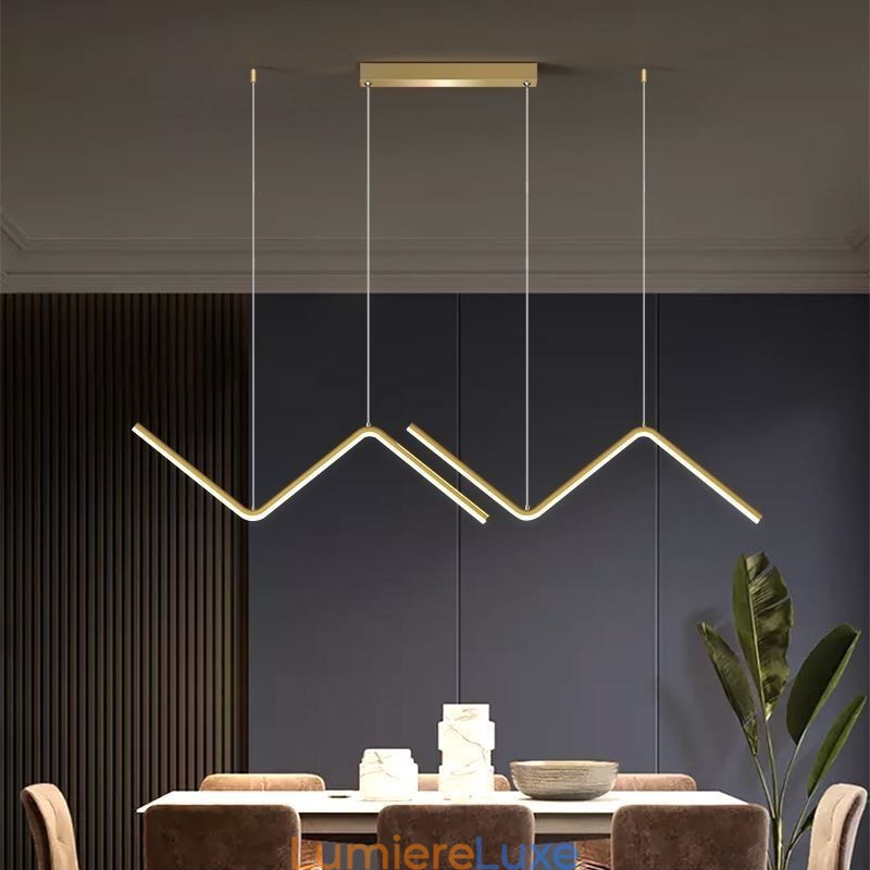Luminaire suspendu décoratif minimaliste