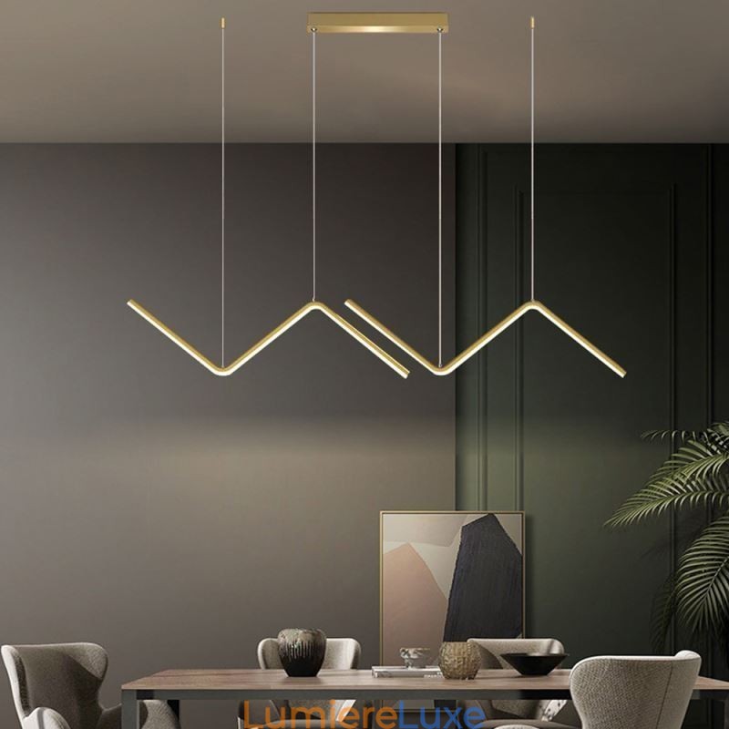 Luminaire suspendu décoratif minimaliste