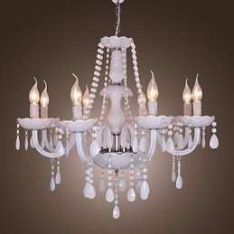 Lustre en cristal électroplaqué Rustic Lodge Crystal