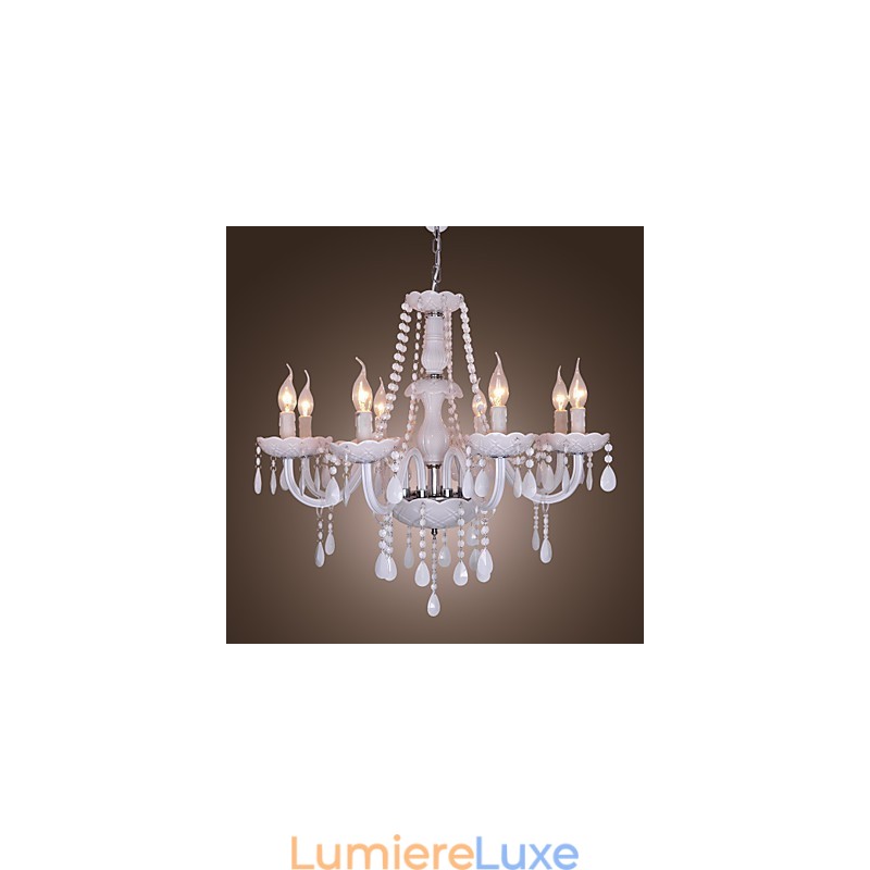 Lustre en cristal électroplaqué Rustic Lodge Crystal