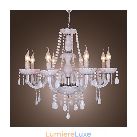 Lustre en cristal électroplaqué Rustic Lodge Crystal Lustre en cristal électroplaqué Rustic Lodge Crystal