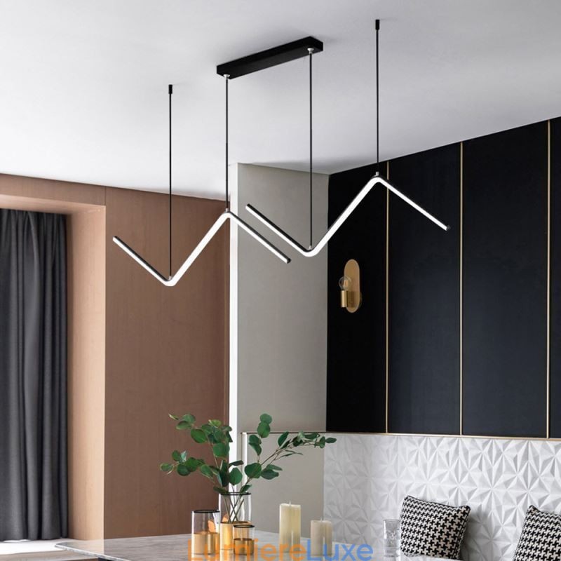 Luminaire suspendu décoratif minimaliste