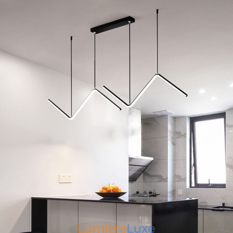 Luminaire suspendu décoratif minimaliste