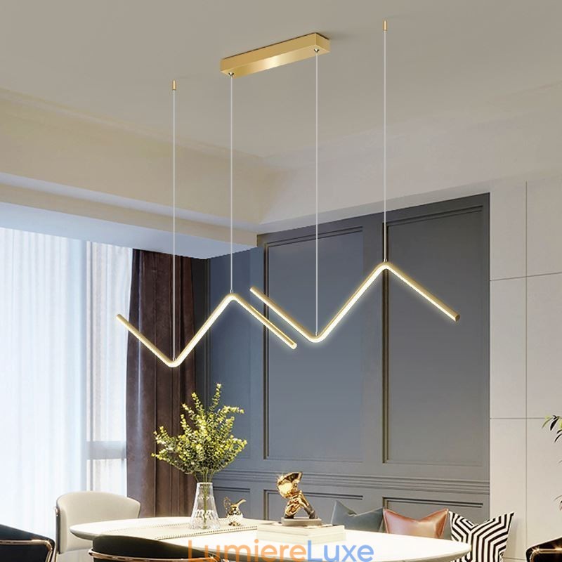 Luminaire suspendu décoratif minimaliste