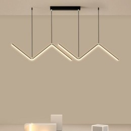 Luminaire suspendu décoratif minimaliste