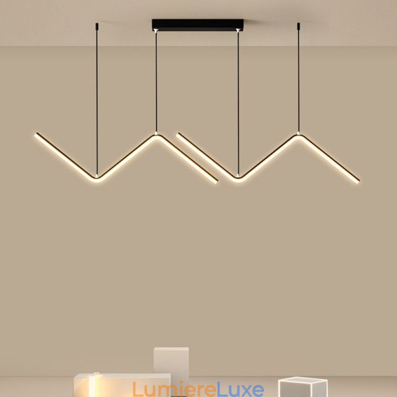 Luminaire suspendu décoratif minimaliste