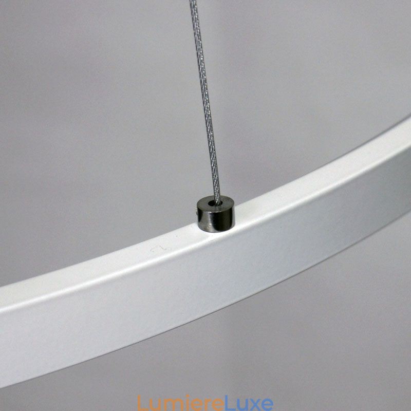 Suspension circulaire en acrylique