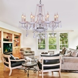 Lustre en cristal électroplaqué Rustic Lodge Crystal