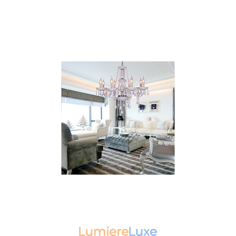 Lustre en cristal électroplaqué Rustic Lodge Crystal