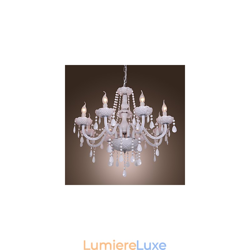Lustre en cristal électroplaqué Rustic Lodge Crystal