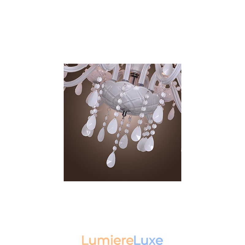 Lustre en cristal électroplaqué Rustic Lodge Crystal