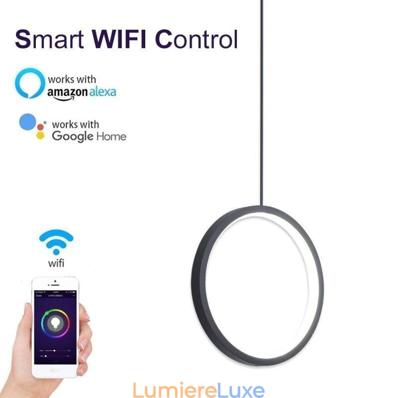 Plafonnier décoratif à suspension minimaliste