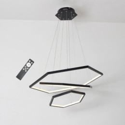 Suspension hexagonale moderne
