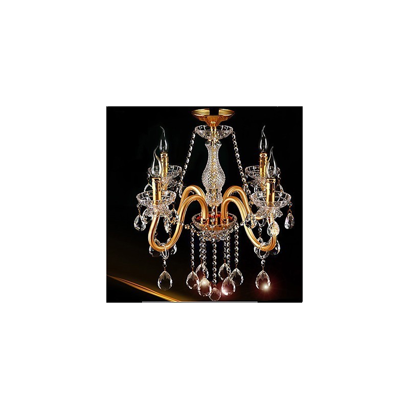 Lustre en verre peint en cristal, moderne, contemporain, traditionnel, classique et vintage