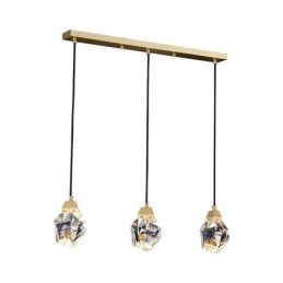 Mini plafonnier suspendu en forme de boule de cristal simple