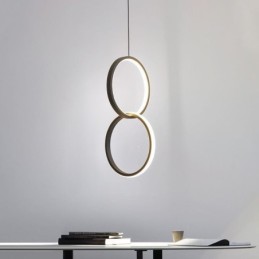 Suspension minimaliste à double anneau