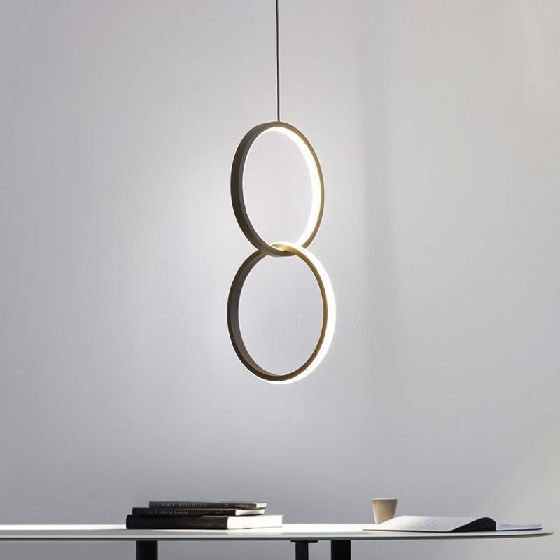 Suspension minimaliste à double anneau