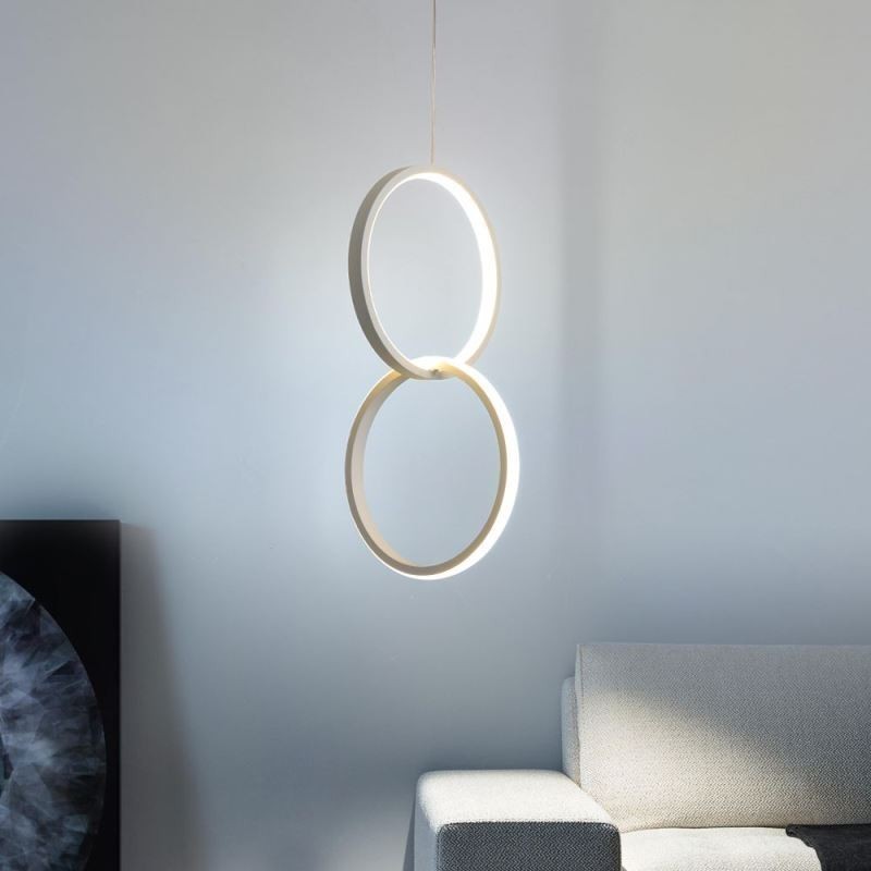 Suspension minimaliste à double anneau