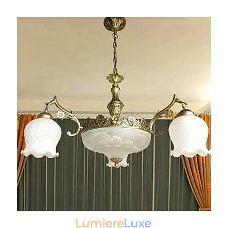 Lustre de peinture classique traditionnel Lustre de peinture classique traditionnel