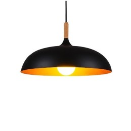 Suspension moderne et minimaliste, luminaire décoratif noir et blanc