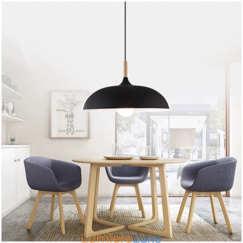 Suspension moderne Lampe suspendue colorée Macaron