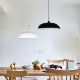 Suspension moderne Lampe suspendue colorée Macaron